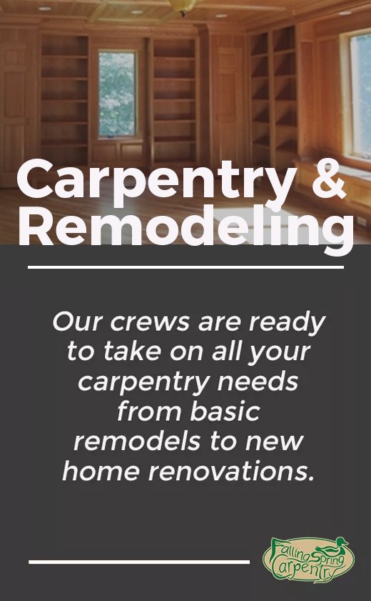 Carpentry & Remodeling - Click to learn more